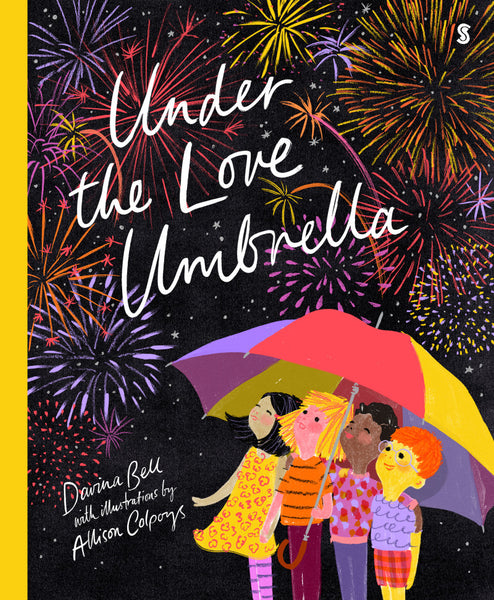 Under the Love Umbrella Book by Davina Bell BOARD BOOK