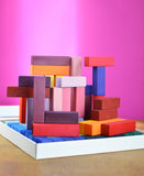 Grimm's Spiel and Holz Stepped Pyramid Big