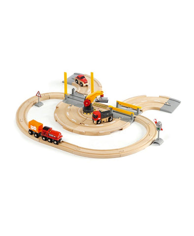 Brio Rail & Road Crane Set