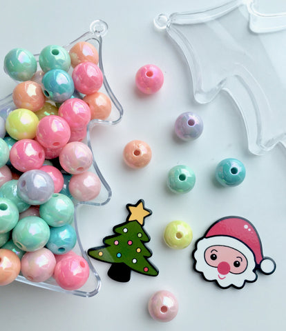 Red Bobble Christmas Tree BIY