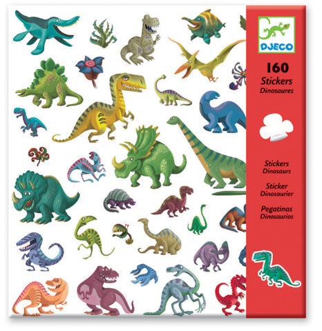 Djeco Stickers Dinosaurs 160pc