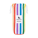 Dock and Bay Beach Towel Round Collection : Rainbow Skies