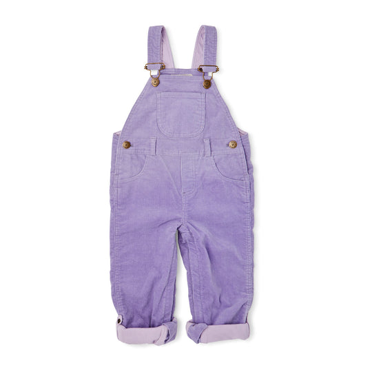 Dotty Dungarees Lilac Cord Dungaree / Overalls