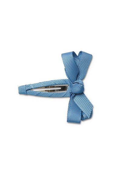 Pretty Wild Gracie Single Bow Clip French Blue