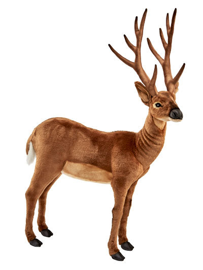Hansa White Tail Deer Plush 105cm PICK UP ONLY