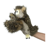 Hansa Owl Hand Puppet 34cm