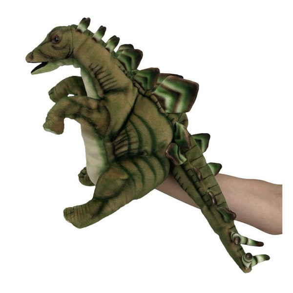 Hansa Stegosaurus Dinosaur Hand Puppet 40cm