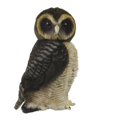 Hansa Asian Brown Wood Owl Plush 28cm