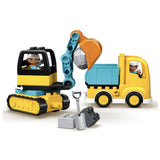 LEGO Duplo Truck and Tracked Excavator