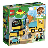 LEGO Duplo Truck and Tracked Excavator