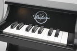 Mushab Wooden Toy Upright Piano Black