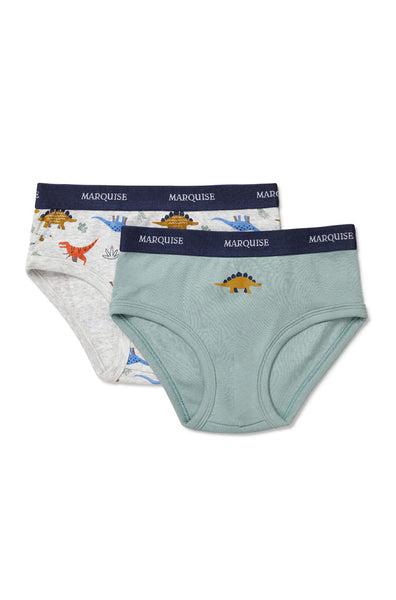 Marquise 2Pk Underwear Dinosaur