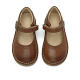 Young Soles Martha Mary Jane Burnished Tan