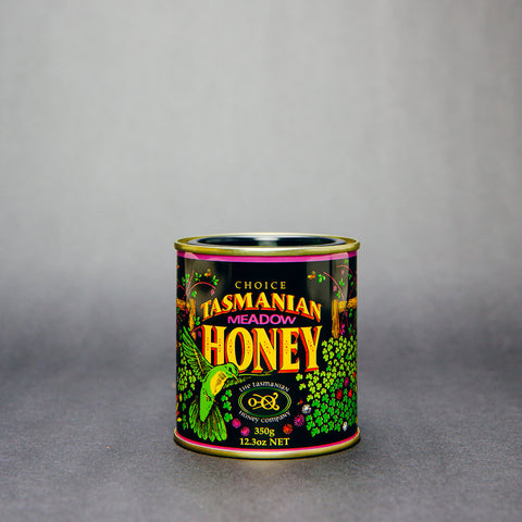 The Tasmanian Honey Company Meadow Honey 350g can