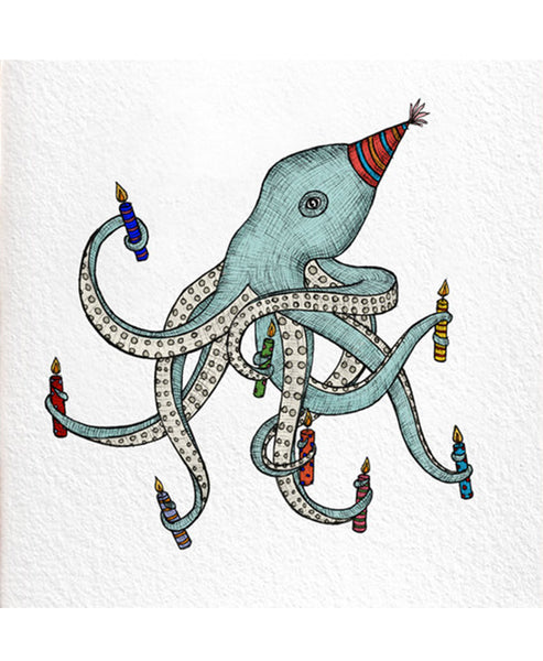 The Nonsense Maker Octopus Card
