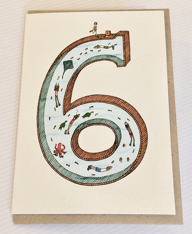 The Nonsense Maker Number 6 Card