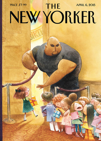 New Yorker Bouncer Birthday Party Card