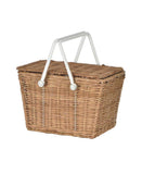 Olli Ella Kids Picnic Piki Basket Natural