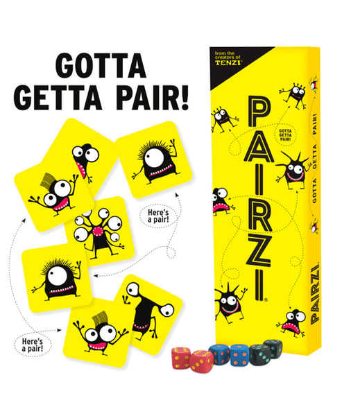 Pairzi Matching and Dice Game