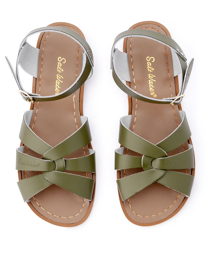 Salt Water Sandals Original Olive – Big Dreams by Agent88 Pty Ltd