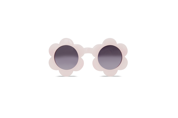 Milk x Soda Poppy Sunglasses Clear Pink