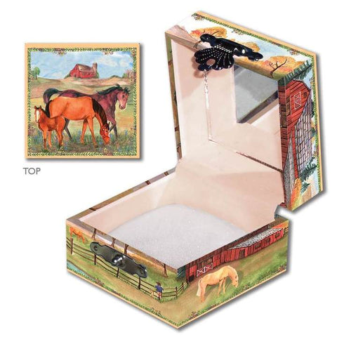 Enchantmints Horse Ranch Tiny Treasure Box