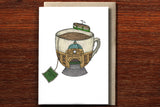 The Nonsense Maker Teacup of Melbourne Card