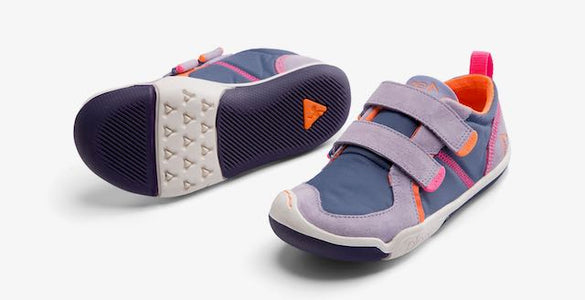 Plae Shoes Ty Lavender/Indigo Velcro Trainer