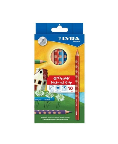 Lyra Groove Pencils - 10 Pack
