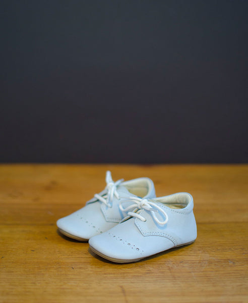 Young Soles Buddy Brogue Padder Dove Grey