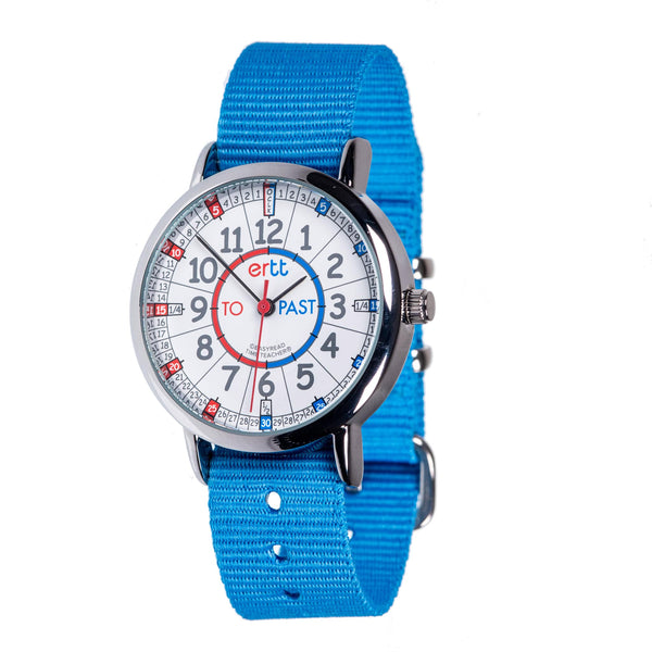 EasyRead Time Teacher Past/To Watch Red/Blue Face with Blue Strap