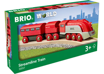 Brio Streamline Train 3 pieces