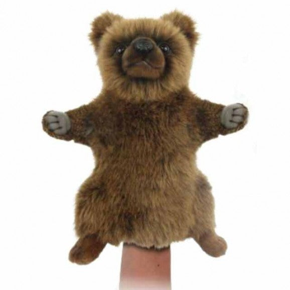 Hansa Brown Bear Hand Puppet 33cm