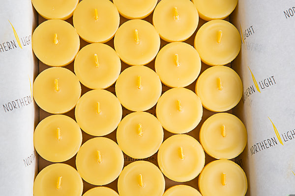 Northern Light 24 Beeswax Tealight Candle Refill