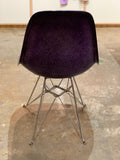 Vintage Eames Fibreglass Chair PURPLE ** PICK UP ONLY **