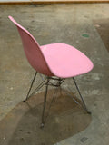 Vintage Eames Fibreglass Chair PINK ** PICK UP ONLY **