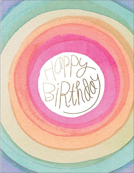 E Frances Happy Days Birthday Card