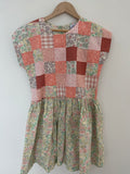 Pretty Wild Kids Maggie Patch Dress Daisy Lime