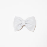 Pretty Wild Georgie Single Bow Silver Sparkle