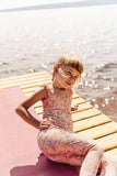 Louise Misha Tamarias Top Pink Riviera Yoga Top