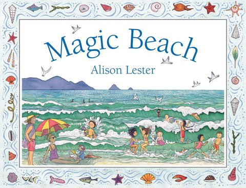 Magic Beach Board Book by Alison Lester