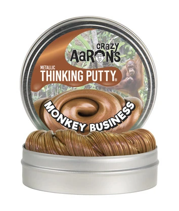 Crazy Aarons Thinking Putty Monkey Business