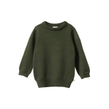 Nature Baby Merino Knit Pullover Thyme