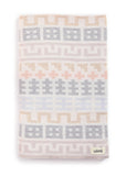 Uimi Olympia Double Sided Grecian Blanket in Merino Wool. Size: Bassinet. Colour: Antique