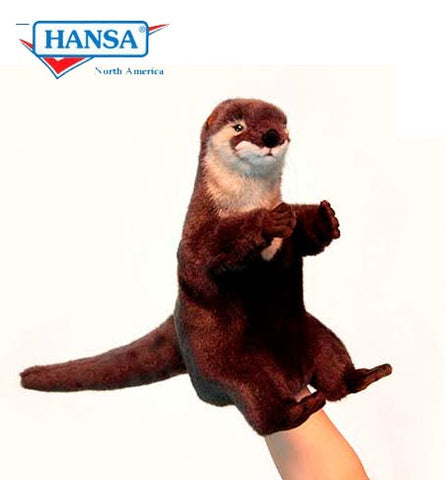 Hansa Baby Otter Hand Puppet 28cm