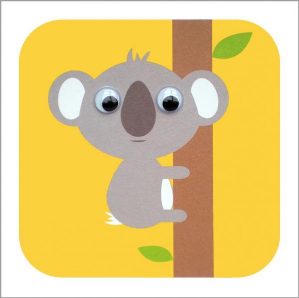 Kimmy Koala Baby Card