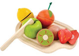 Plan Toys Assorted Wooden Cutting Fruit