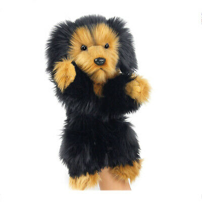 Hansa Long Haired Dachshund Hand Puppet 35cm