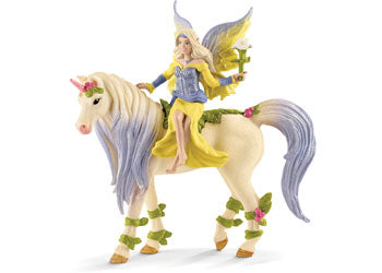 Schleich Bayala Fairy Sera and Blossom Unicorn