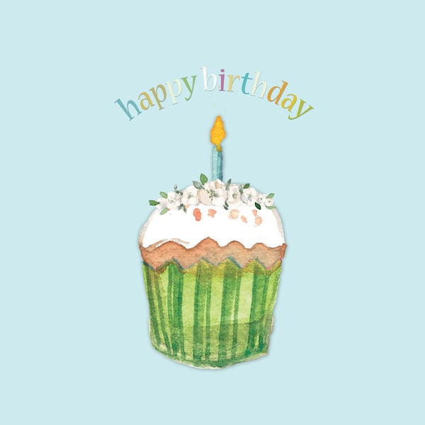 Serenity Pastelere Cupcake Birthday Card
